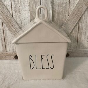 Rae Dunn Bless Cookie Jar